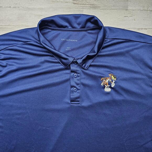 CHESTER CHEETAH Cheetos Polo Shirt Blue Size 3XL Tall 3XLT - Picture 2 of 7